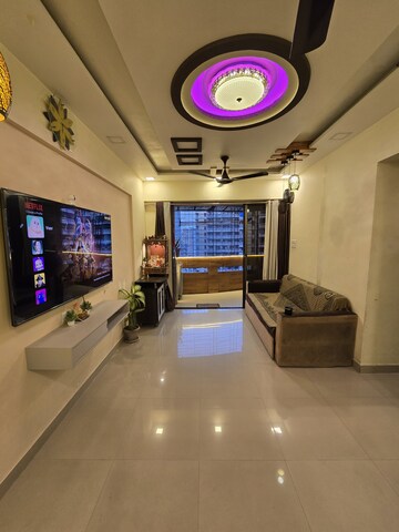 Living Room in 2 BHK Apartment at Ajmera Yogi Dham Phase III, Kalyan West – for Sale