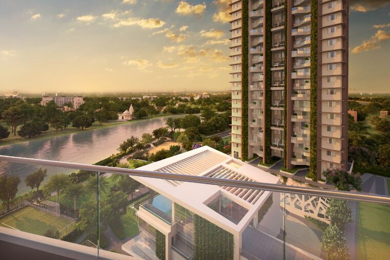 Balcony, avon-vista 3 Bedroom 1030 Sq.Ft. Apartment In Balewadi Pune 9301218