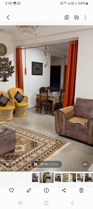 Living Room in 3 BHK Apartment at Mahagun Mywoods, Sector 16c Greater Noida – for Rent