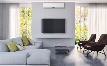 Living Room in 1 BHK Apartment at Mantri Serene, Goregaon East – for Rent