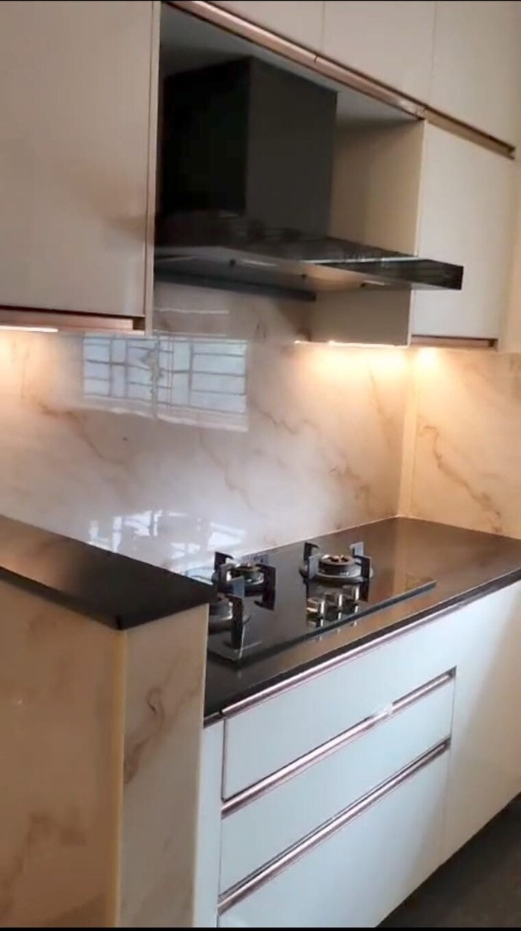 Kitchen, mission quarters 4 Bedroom 2510 Sq.Ft. Apartment In Mission Quarters Thrissur 9301273