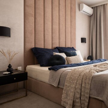 Living Room in 1 BHK Apartment at Mantri Serene, Goregaon East – for Rent