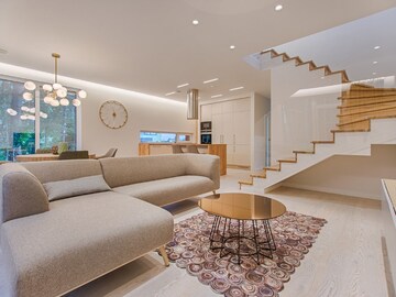 Living Room in 1 BHK Apartment at Mantri Serene, Goregaon East – for Rent