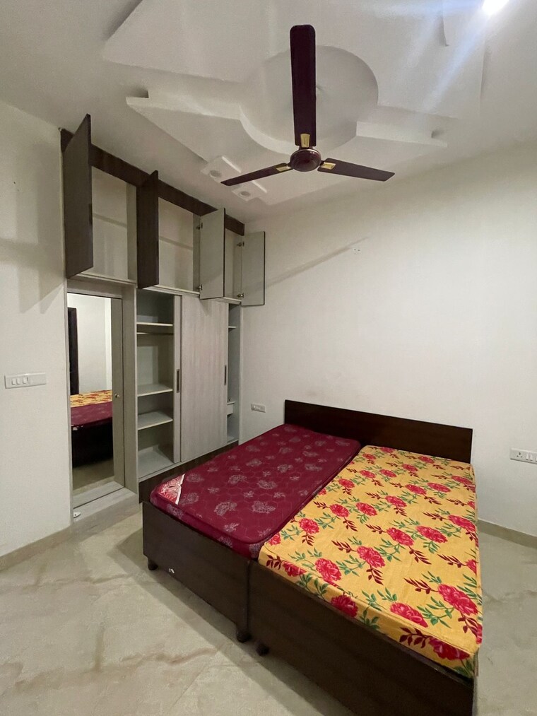 Bedroom, dara-orange-homes 2 Bedroom 1200 Sq.Ft. Apartment In Lohgarh Zirakpur 9301311