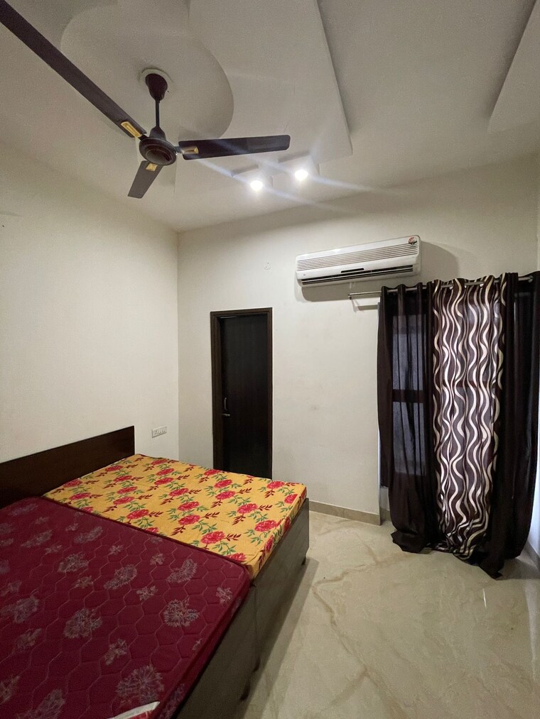 Bedroom, dara-orange-homes 2 Bedroom 1200 Sq.Ft. Apartment In Lohgarh Zirakpur 9301311
