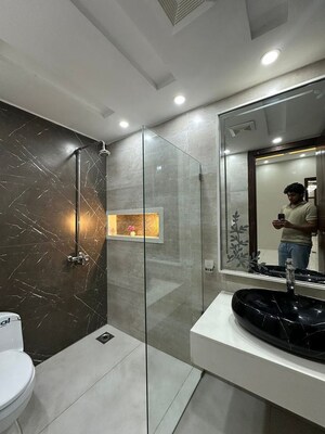 Bathroom in 4 BHK Builder Floor at Sector 85 – for Sale