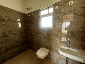 Bathroom in 3 BHK Apartment at VTP Beaumonde, Kharadi – for Rent