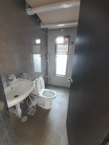 Bathroom in 1 BHK Apartment at Yogi Ajmera Bliss, Kalyan West – for Sale