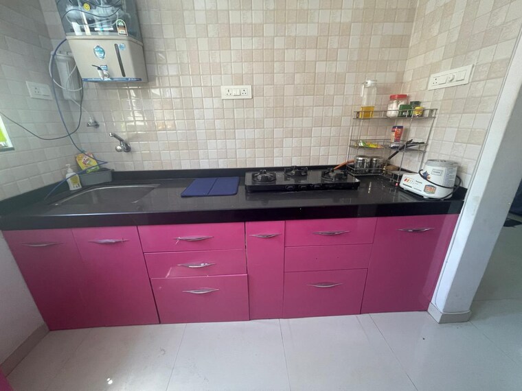 Kitchen, goel-ganga-antra 1 Bedroom 414 Sq.Ft. Apartment In Kharadi Pune 9301332