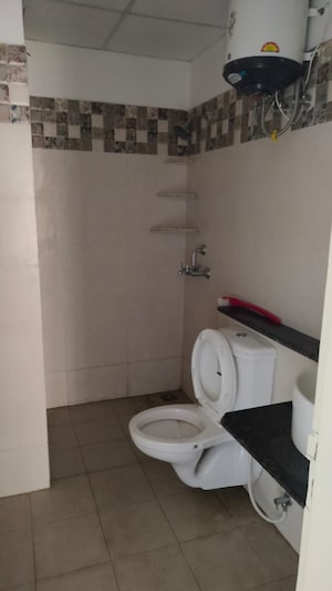 Bathroom in 3 BHK Apartment at Sushma Valencia, International Airport Road – for Rent
