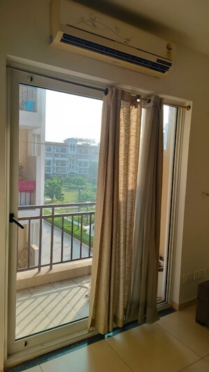 Balcony in 3 BHK Apartment at Sushma Valencia, International Airport Road – for Rent
