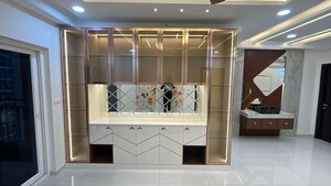 Kitchen in 3 BHK Apartment at Rajapushpa Provincia, Narsingi – for Rent