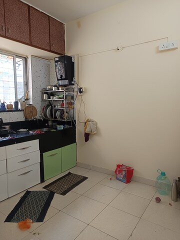 Kitchen in 1 BHK Apartment at Spring Glory Co-Operative Society, Kharadi – for Rent