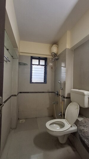 Bathroom in 2.5 BHK Apartment at Kanakia Samarpan, Borivali East – for Rent