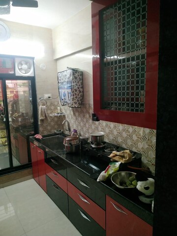 Kitchen in 2 BHK Apartment at Hari Om Apartment Kharghar, Kharghar – for Rent