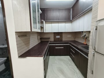 Kitchen in 2 BHK Builder Floor at Lajpat Nagar I – for Rent