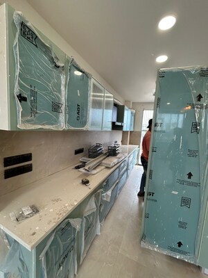 Kitchen in 2 BHK Builder Floor at Malibu Town – for Rent