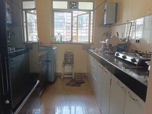 Kitchen in 2 BHK Apartment at Kalpataru Shravasti, Malad West – for Rent