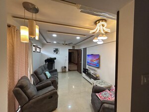Living Room in 2 BHK Apartment at Dombivli East – for Rent