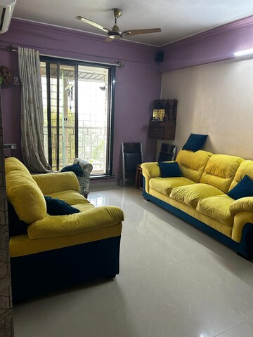 Living Room in 2 BHK Apartment at Giriraj Classic, Kopar Khairane – for Rent