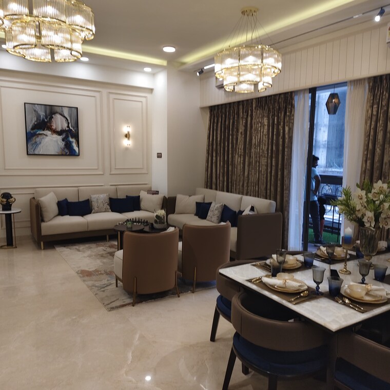 Living Room, ska-destiny-one 3 Bedroom 1603 Sq.Ft. Apartment In Zeta I Greater Noida Greater Noida 9301529