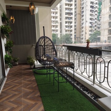 Balcony in 3 BHK Apartment at SKA Destiny One, Zeta I Greater Noida – for Sale