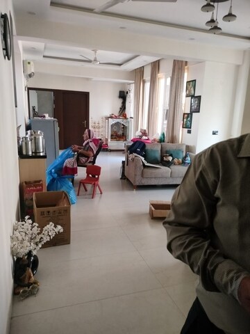 Living Room in 3 BHK Apartment at Ram Shanti Apartment, Sector 52 – for Rent