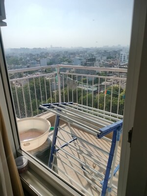 Balcony in 3 BHK Apartment at Ram Shanti Apartment, Sector 52 – for Rent