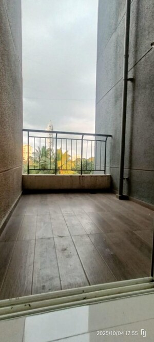 Balcony in 2 BHK Apartment at Paranjape Schemes Richmond Park, Rahatani – for Rent