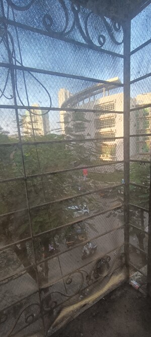 Balcony in 2 BHK Apartment at Mangalam CHS Kandivali East, Kandivali East – for Rent