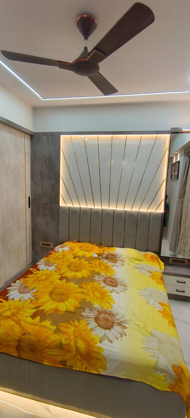 Bedroom, lodha-amara 2 Bedroom 680 Sq.Ft. Apartment In Kolshet Road Thane 9301691