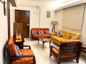 Living Room in 2 BHK Apartment at Myhna Maple, Varthur – for Sale