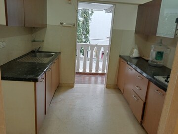 Kitchen in 3 BHK Apartment at Zahra Court Apartment, Khar West – for Rent