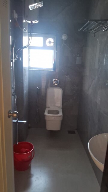 Bathroom in 2 BHK Apartment at Arjun CHS Vasant Vihar, Vasant Vihar – for Rent
