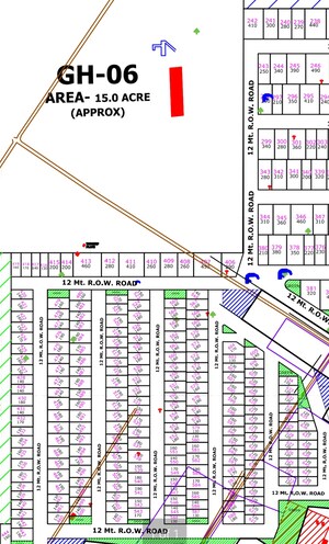  Land – Map Location View at YEIDA Plots, Dankaur - for Sale