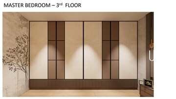 Master Bedroom in 5 BHK Villa at Kondapur – for Sale