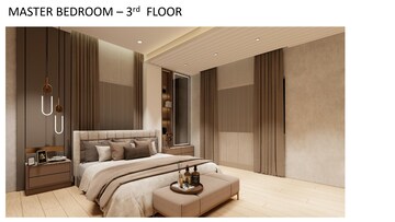 Master Bedroom in 5 BHK Villa at Kondapur – for Sale