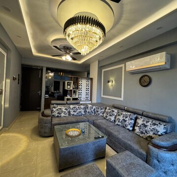 Living Room in 2 BHK Apartment at GTM The Capital, Aman Vihar – for Rent