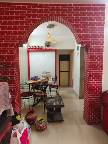Living Room in 2 BHK Apartment at Naupada – for Rent