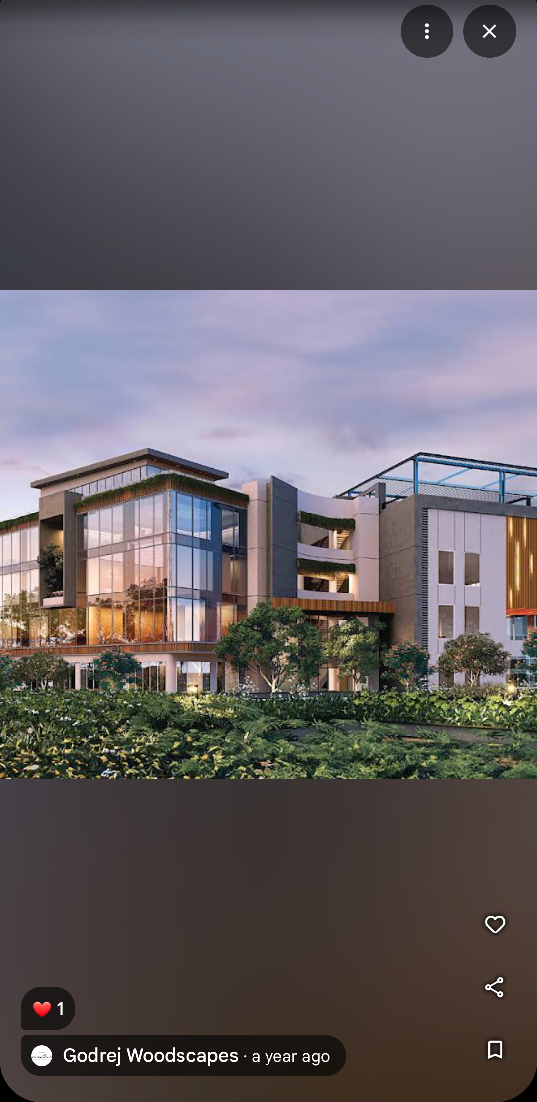 3 BHK Apartment For Sale in Godrej Woodscapes