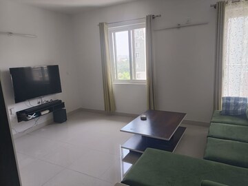 Living Room in 2 BHK Apartment at SJR Blue Waters, Off Sarjapur Road – for Rent