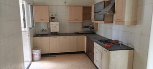 Kitchen in 2 BHK Apartment at SJR Blue Waters, Off Sarjapur Road – for Rent