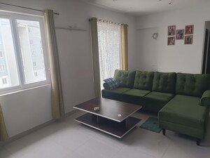 Living Room in 2 BHK Apartment at SJR Blue Waters, Off Sarjapur Road – for Rent