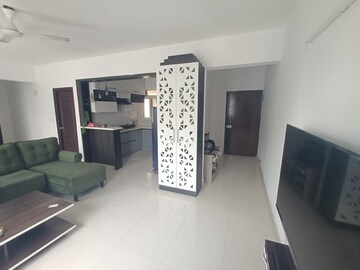 Living Room in 2 BHK Apartment at SJR Blue Waters, Off Sarjapur Road – for Rent