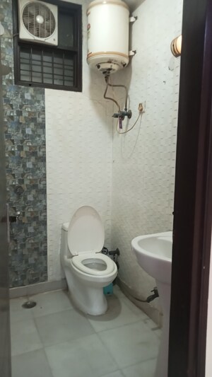 Bathroom in 2 BHK Builder Floor at Panchsheel Vihar – for Rent