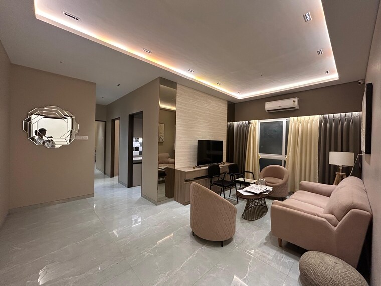 Living Room, goregaon west 2 Bedroom 605 Sq.Ft. Apartment In Goregaon West Mumbai 9301961