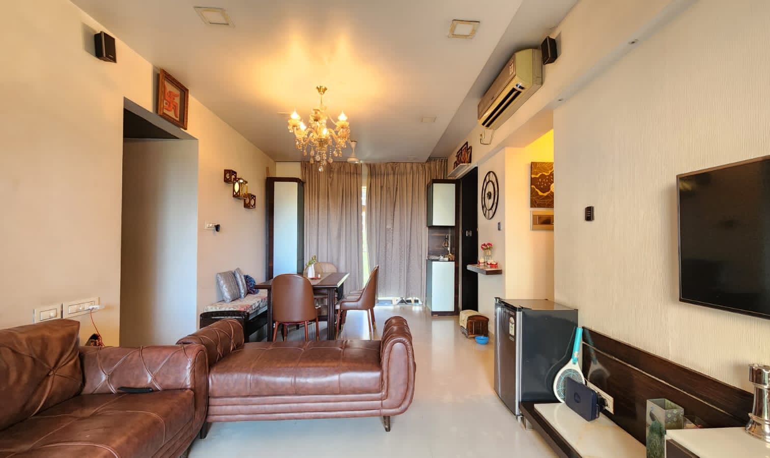 2 BHK + Pooja Room Apartment For Rent in Runwal Garden City