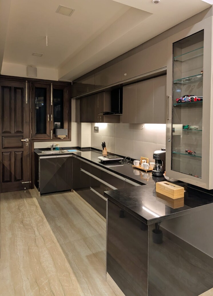 Kitchen, unitech-south-city-1 2 Bedroom 1700 Sq.Ft. Builder Floor In South City 1 Gurgaon 9302042