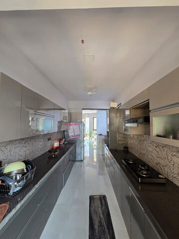 Kitchen in 5 BHK Apartment at Transcon Triumph Tower, Andheri West – for Rent