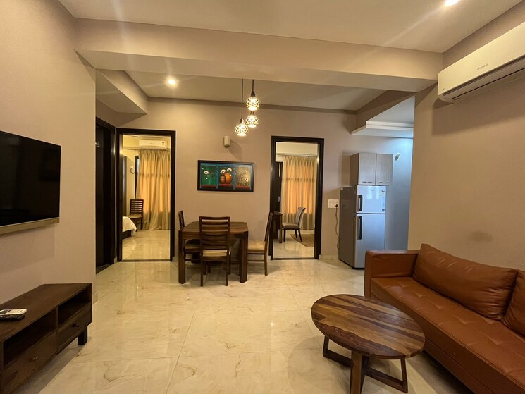 Living Room, cosmos-floors 3 Bedroom 2000 Sq.Ft. Builder Floor In Sector 52 Gurgaon 9302048
